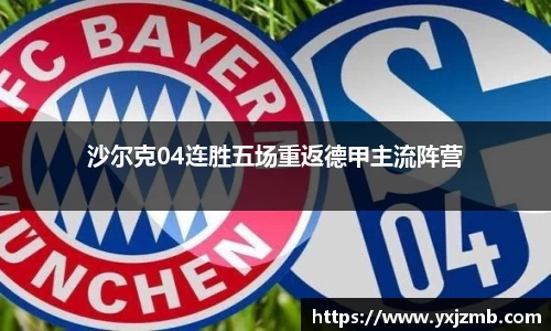 沙尔克04连胜五场重返德甲主流阵营